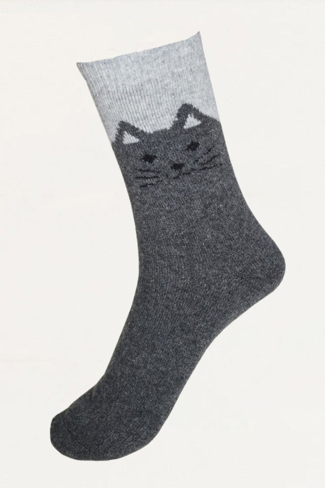 Socks Cat Motif