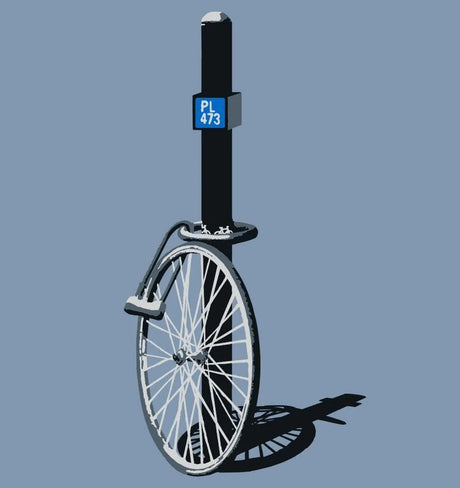 Vélo Volé T-Shirt Men Blue - Onze Montreal