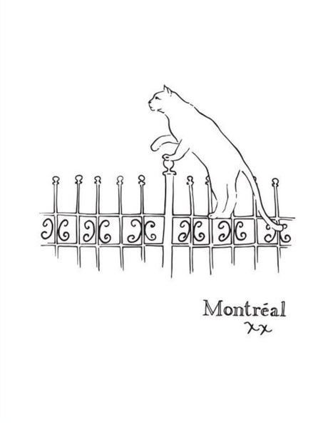 Art print- Rosemont - Onze Montreal Default Title Onze Montreal