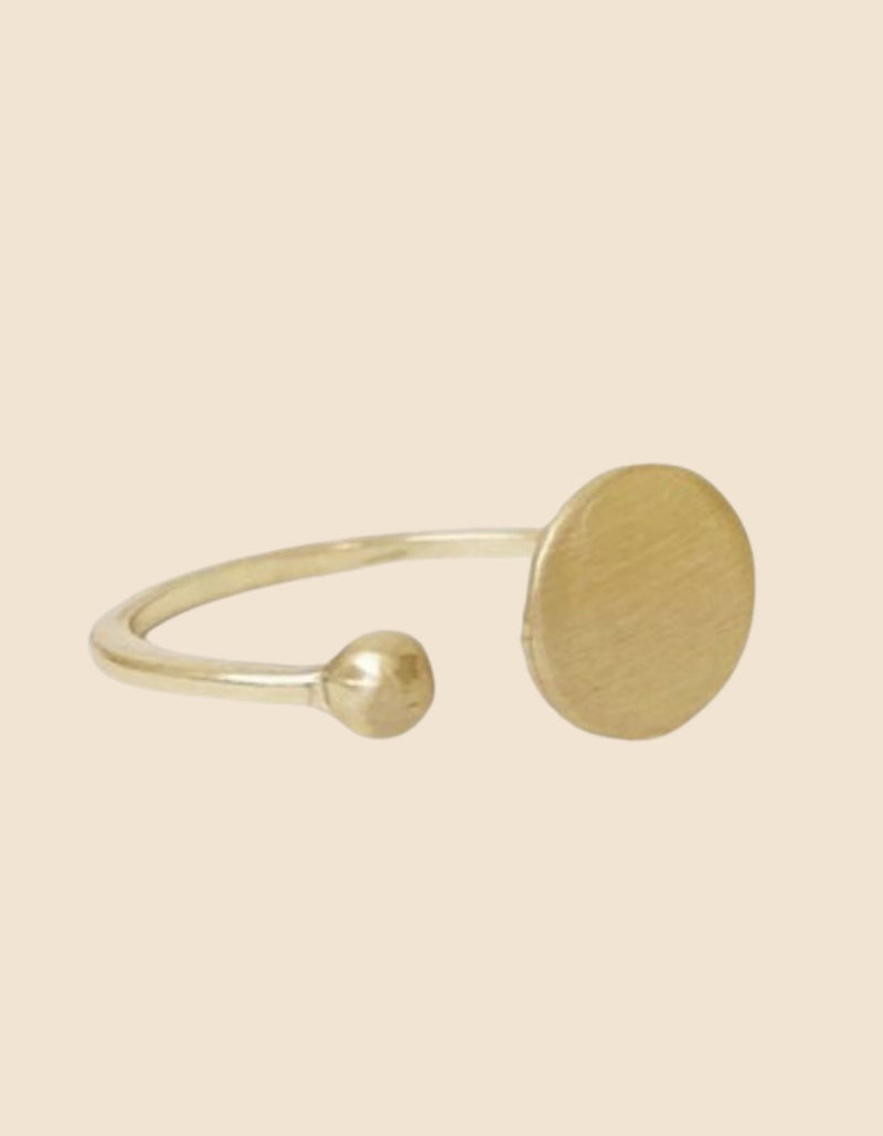 Dual Dot Ring Gold - Onze Montreal