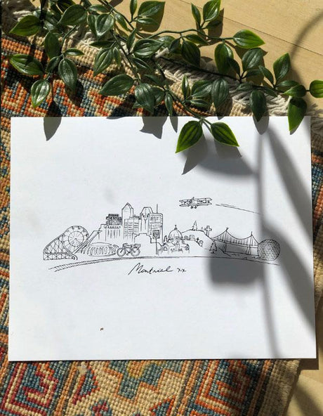 Art Print - CityLine - Onze Montreal Default Title Onze Montreal