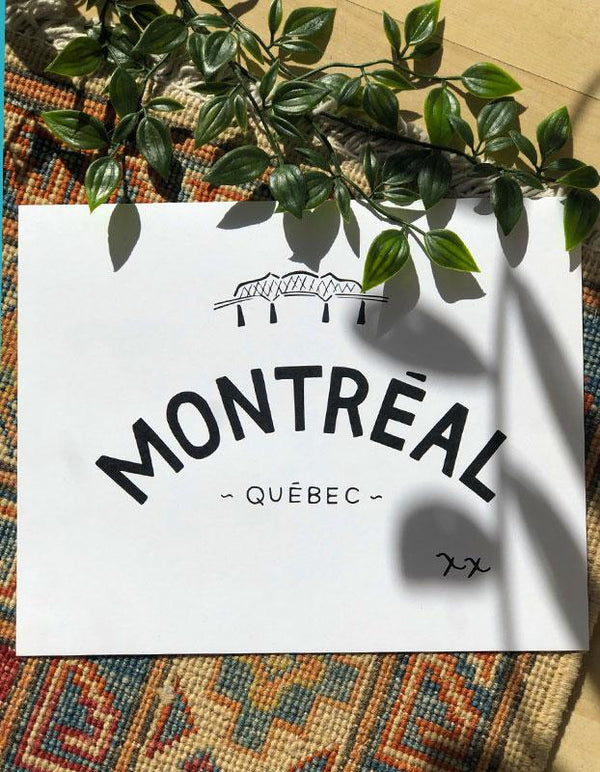 Art Print - Montréal Quebec - Onze Montreal Default Title Onze Montreal